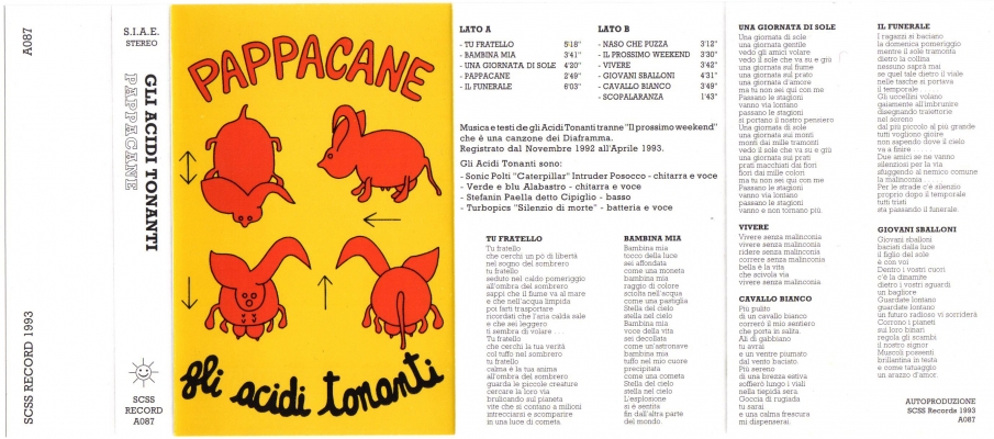 a087 gli acidi tonanti: pappacane 1993
